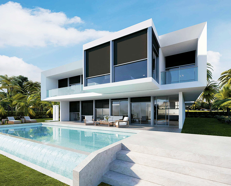 Villa Sun Shading Solution