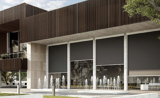     WR150-220 Double Windproof Roller Blinds