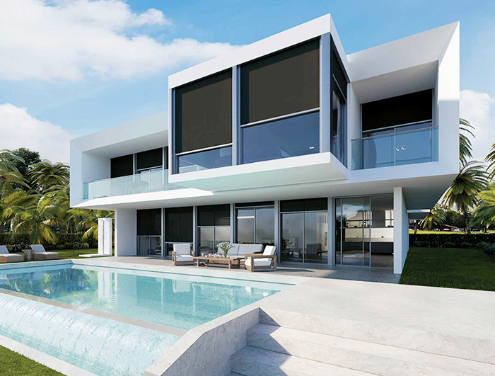WR70 Windproof Roller Blinds
