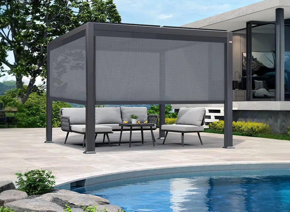 Outdoor Zip Roller Blinds