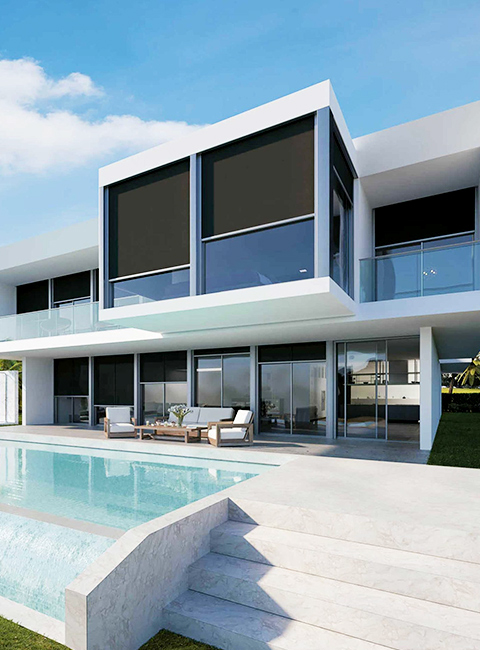 Villa Sun Shading Solution