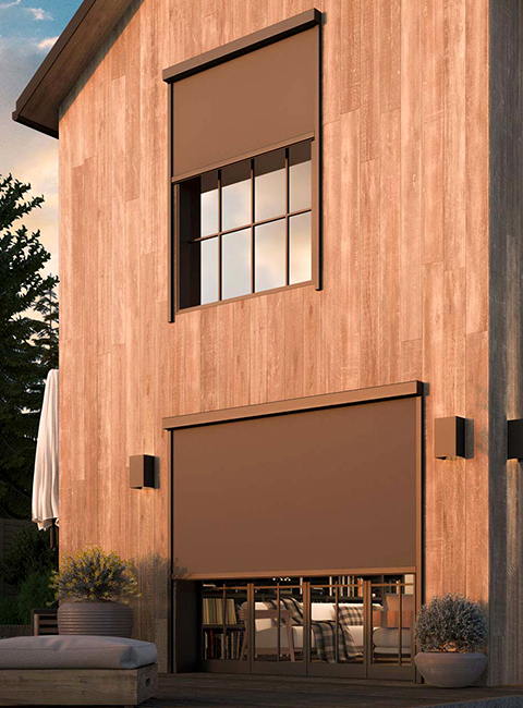 Indoor Zip Roller Blinds for Home