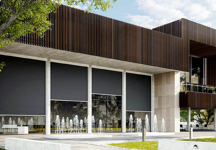 Sun Shades for Hotel and Buildings