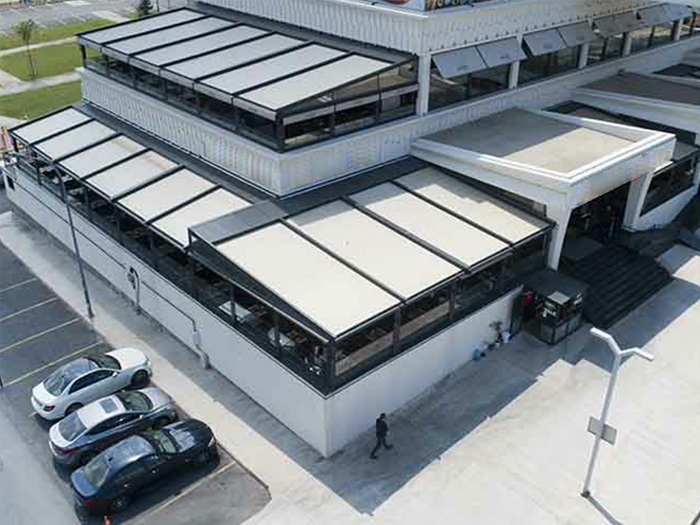 SR150 Sunroom Fabric Awning System