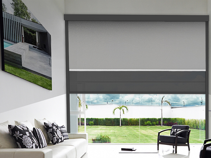 WR120-175 Double Windproof Roller Blind